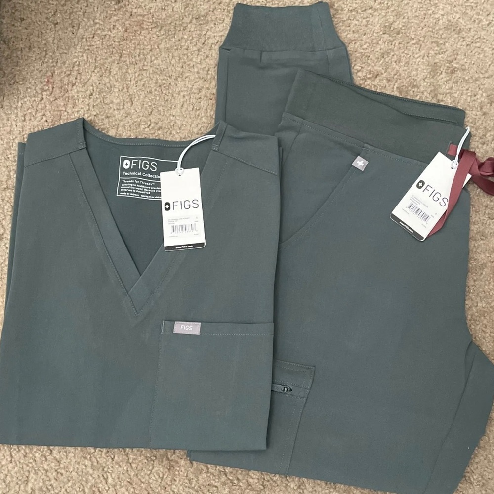 Figs Scrub Set Size Large